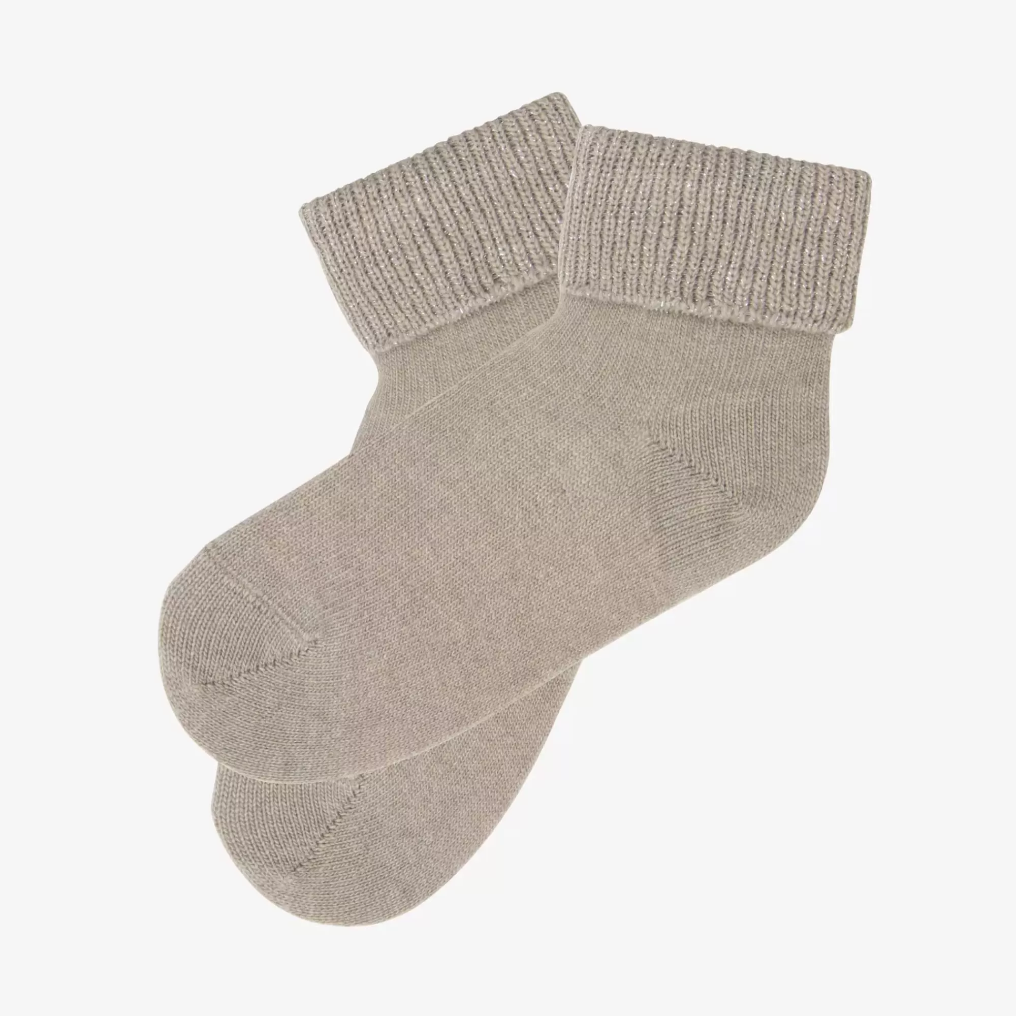 Le Bourget Chaussettes Courtes Avec Revers Cheap