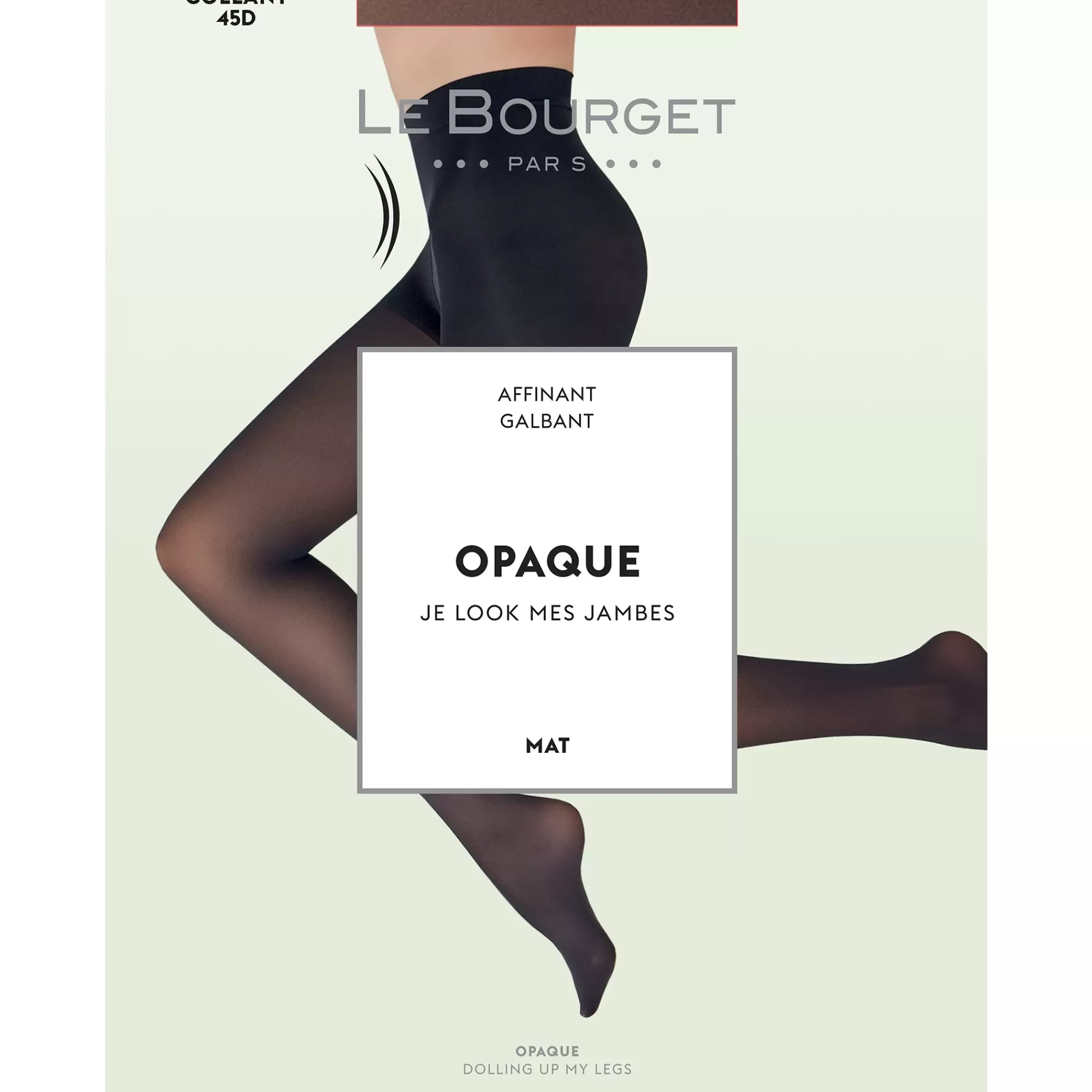 Le Bourget Opaque Mat 45 NOIR Store